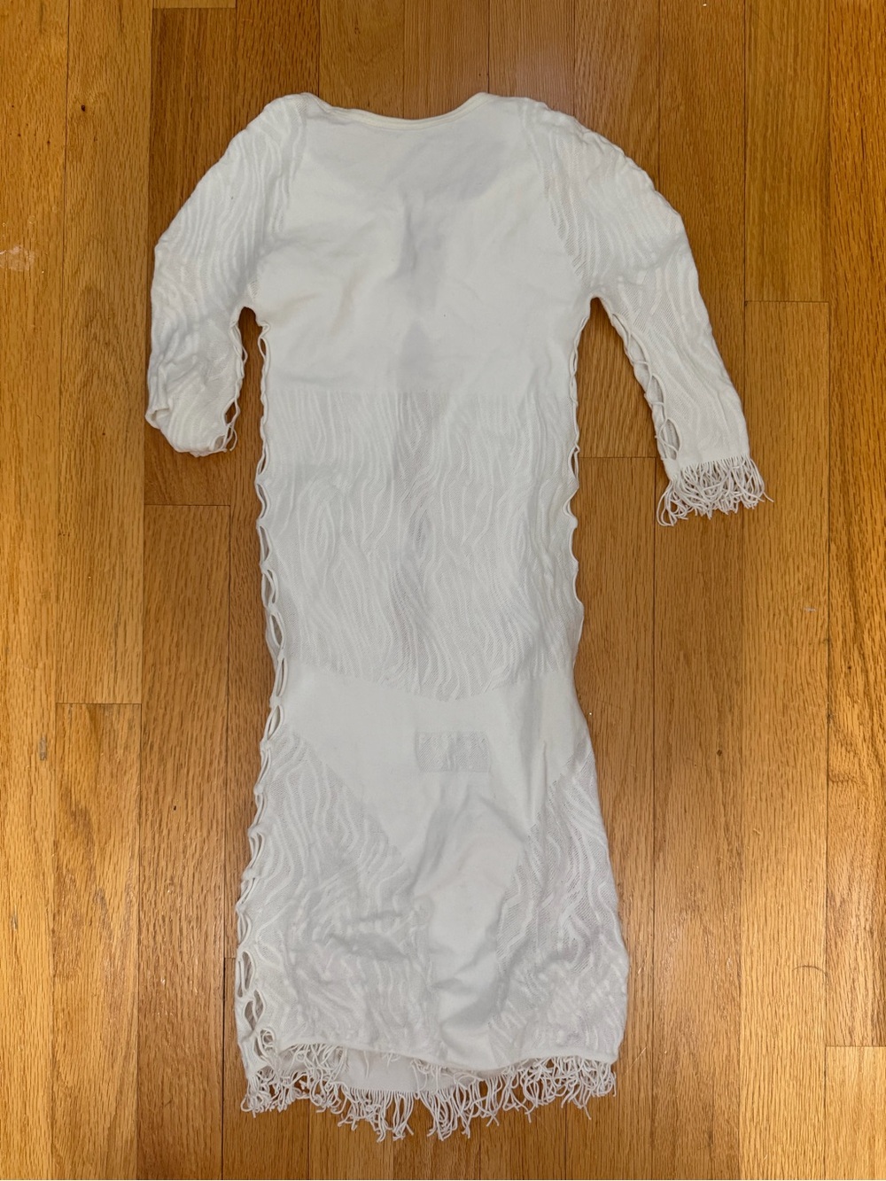 POSTER GIRL White Cutout Mini Dress - Picture 3 of 3